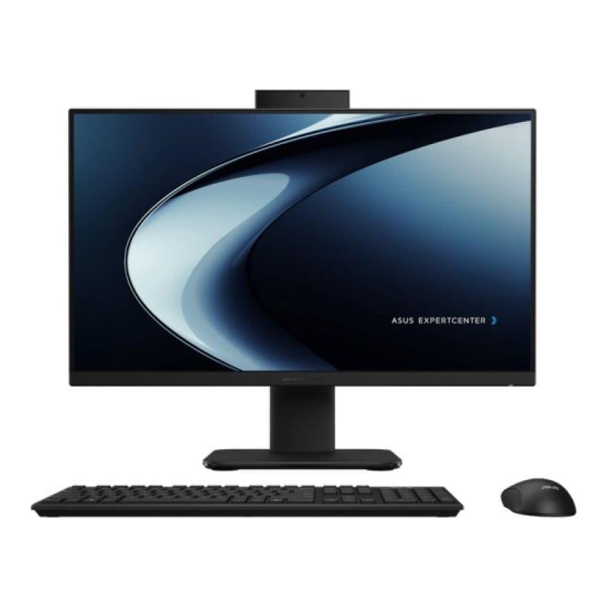 All-in-One Business ASUS ExpertCenter P4 cu procesor Intel Core 5 210H pana la 4.8 GHz, 24 inch, FHD, 16 GB, Intel Integrated Graphics, FreeDos, Black, 2 ani Garantie