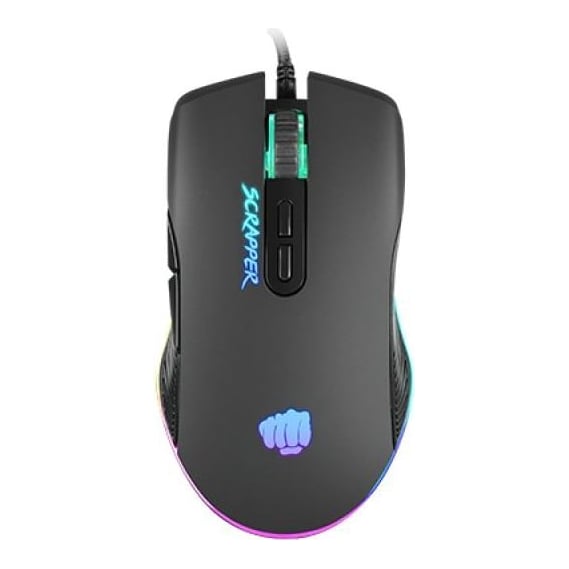 Mouse Gaming FURY Scrapper, 6400 DPI, negru