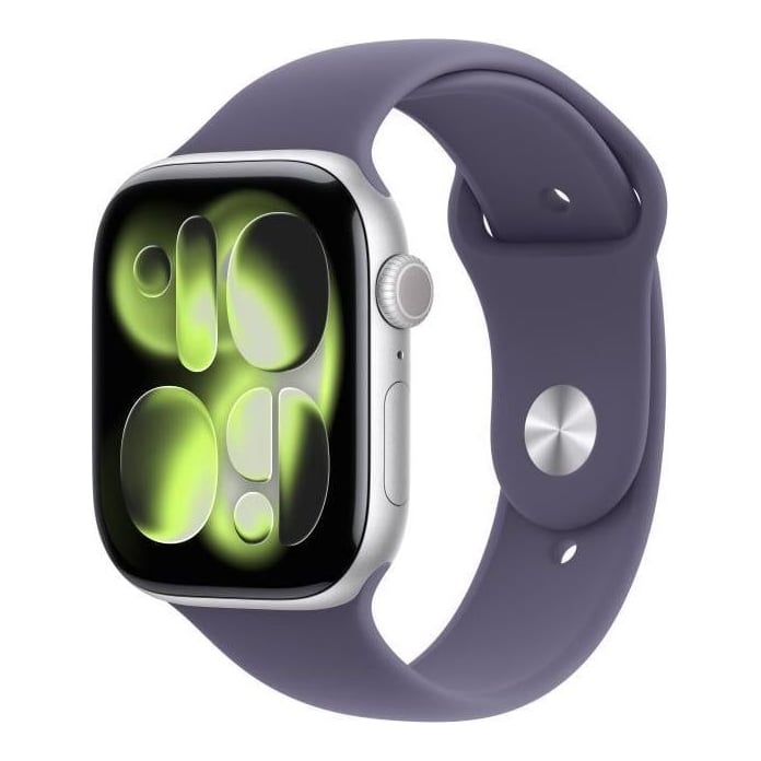 Apple AW S11 46 GPS Silver Alum PFog Band S/M