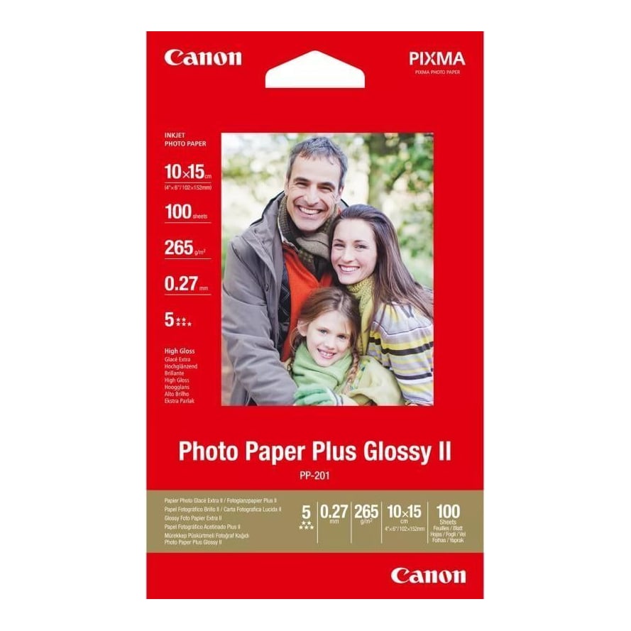 Canon PP-201S 10X15CM Glossy Photo Paper