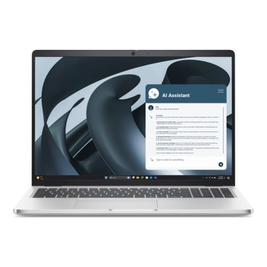 Laptop Dell Pro 16 Plus (PB16255), 16", Non-Touch, FHD+ (1920x1200), 60Hz, IPS, Anti-Glare, 300 nits, 45% NTSC, FHD+IR Camera, AMD Ryzen(TM) AI 7 PRO 350 Processor (24MB cache, 8 cores, 16 threads, up to 5.0 GHz, 50 TOPS NPU), AMD Radeon(TM) 860M Graphics, 32GB LPDDR5, 7500 MT/s, dual-channel