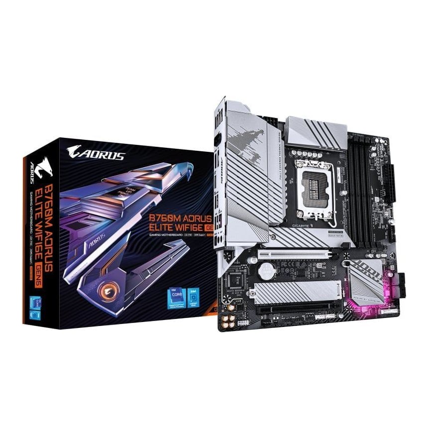 Motherboard Gigabyte B760M Aorus Elite WIF6E GEN5
