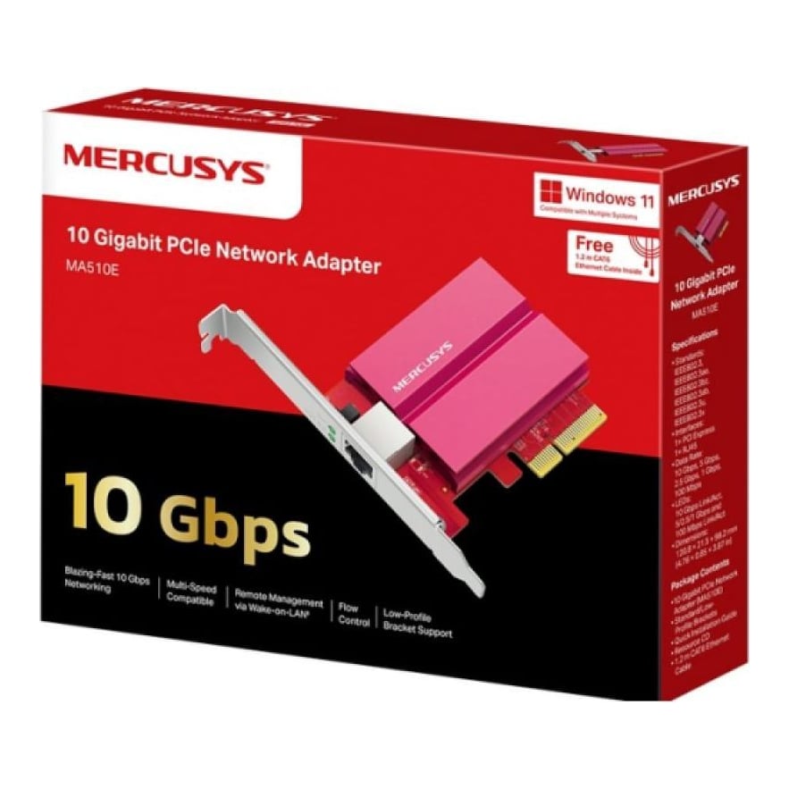 MERCUSYS 10 Gigabit PCIe Network Adapter