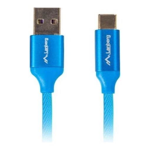 LANBERG Cablu USB-C(M) USB-A(M) 2.0 1,8 m albs