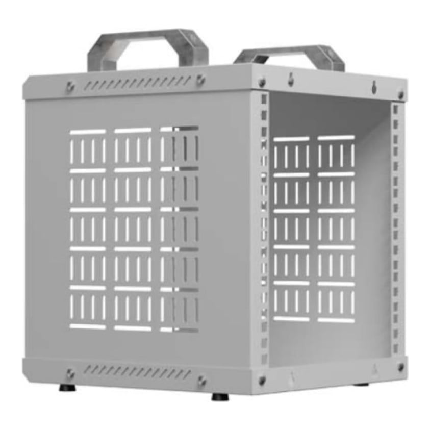 Open Rack 10" 6U 280X300 Lanberg, Self-assembly, material Cold-rolled steel, max load 60 kg, gri