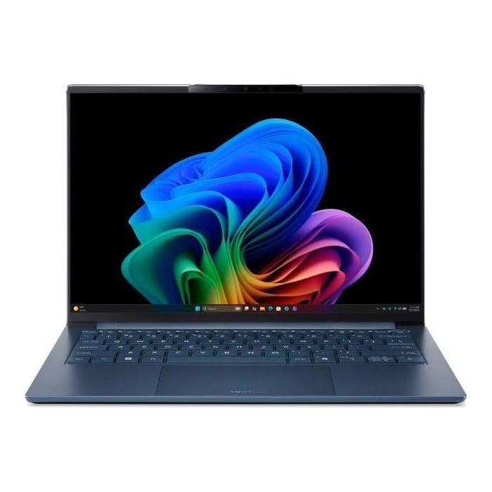 Laptop Consumer Acer Swift Go 14 AI, cu procesor Intel Core Ultra 9 386H, 14'' OLED, 16 GB LPDDR5x, 512 GB, Intel, Windows 11 Home, 2 ani Garantie