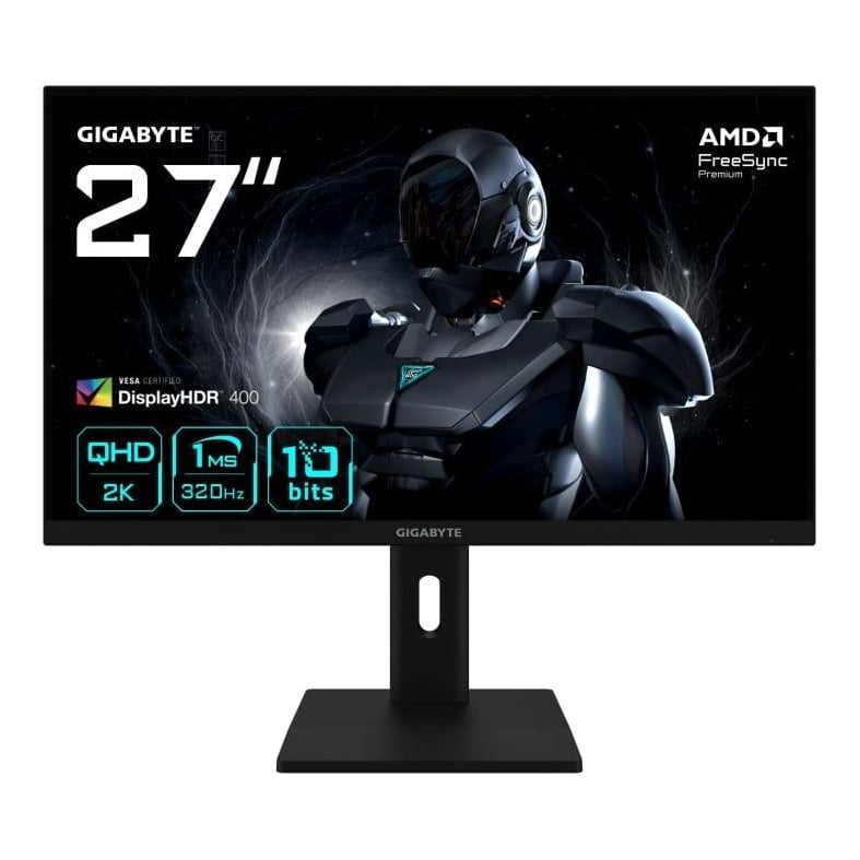 Monitor Gaming Gigabyte G27Q3, 27", 2560 x 1440 pixeli, Black, 3 ani Garantie