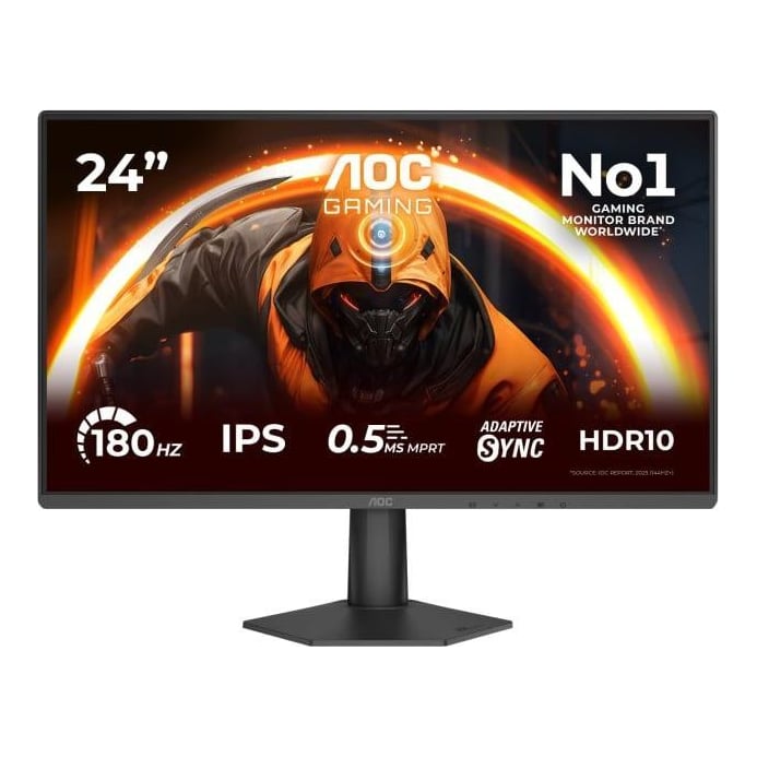 Monitor Gaming AOC 24G50F, 23.8", 1920 x 1080 pixeli, Black, 3 ani garantie