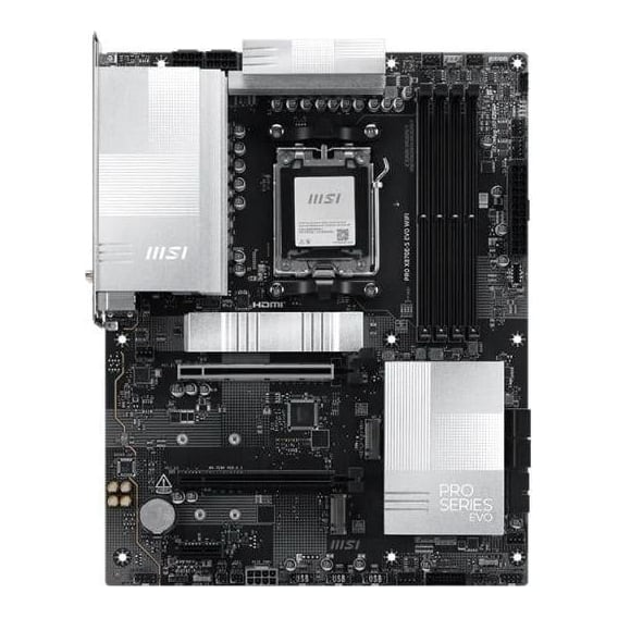 Placa de baza MSI PRO X870E-S EVO WIFI, Socket AM5, DDR5, ATX