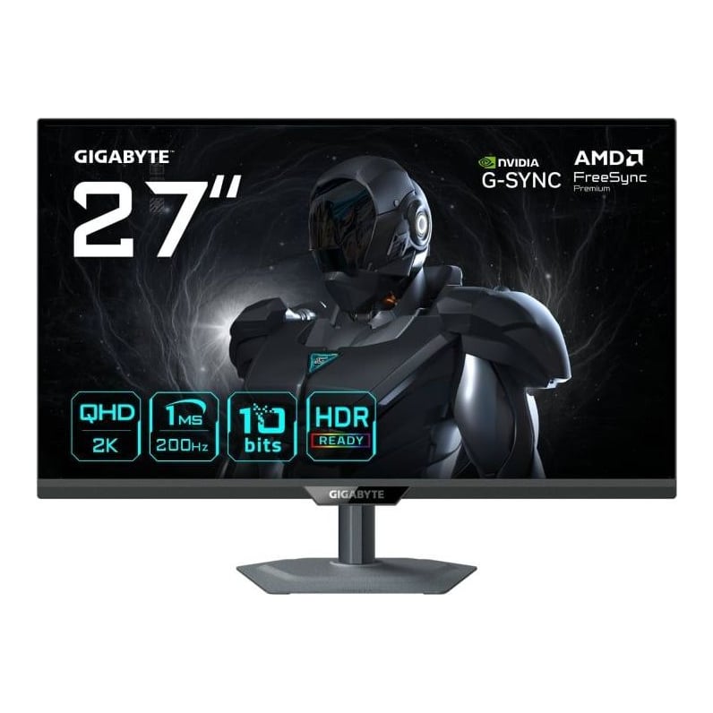 Monitor Gaming Gigabyte G27Q2, 27", 2560 x 1440 pixeli, Black, 2 ani Garantie