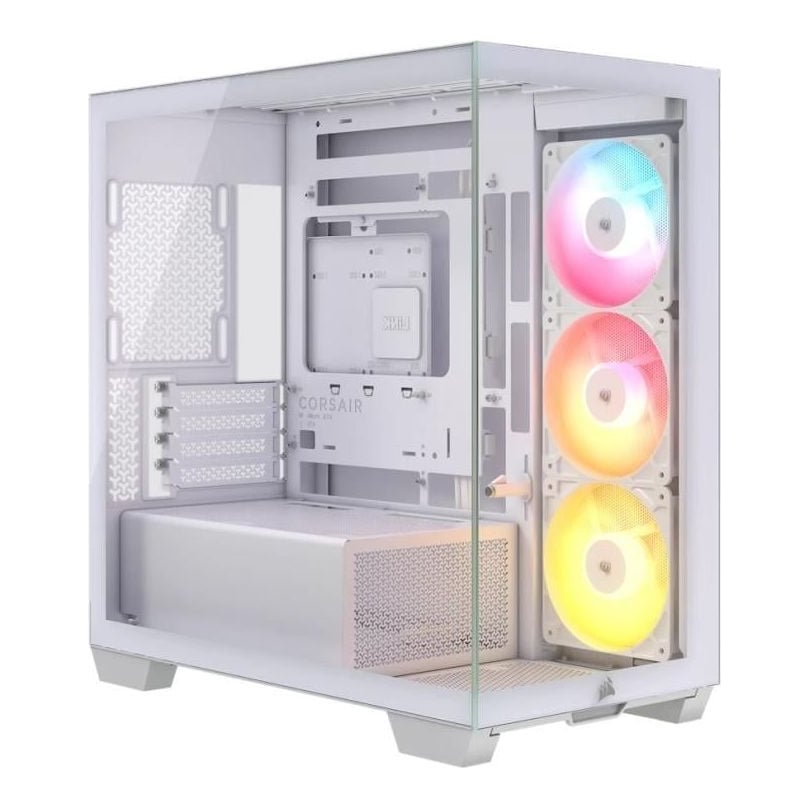 Carcasa Corsair 2800X RS-R ARGB, Mid Tower, White