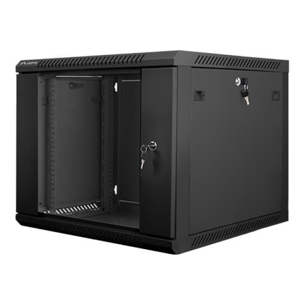 LANBERG Dulap rack de perete 19", 9U negru V2