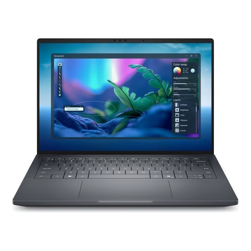 Laptop Business DELL Pro Max 14 Premium MA14250, cu procesor Intel Core Ultra 7 265H, 14'', WVA, 32 GB LPDDR5x, 1 TB, nVidia NVIDIA RTX PRO 1000 Blackwell, 8GB GDDR7, Linux, 3 ani Garantie