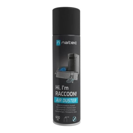 Compressed Air Duster Natec Raccoon Air 600 Ml