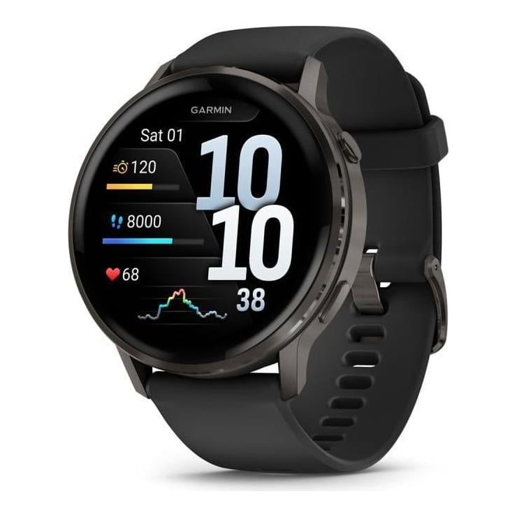 Smartwatch Garmin Venu 4, 45mm, Black