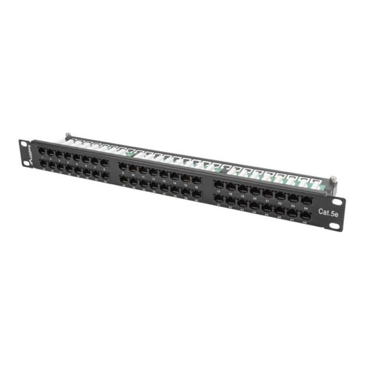 LANBERG Patch panel 48 porturi 1U Cat.5e UTP ng
