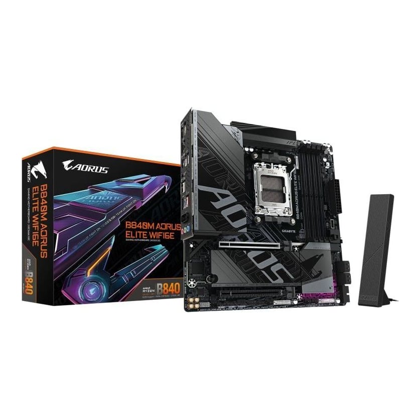 Motherboard Gigabyte B840M Aorus Elite WIFI6E AM5