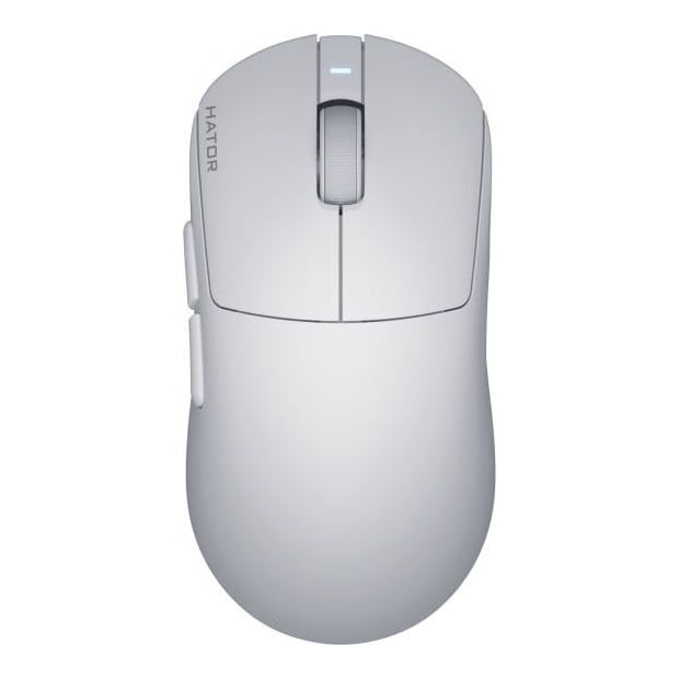 Mouse Gaming Wireless HATOR Quasar 3S Ultima 8K Wireless, 30000 dpi, Alb