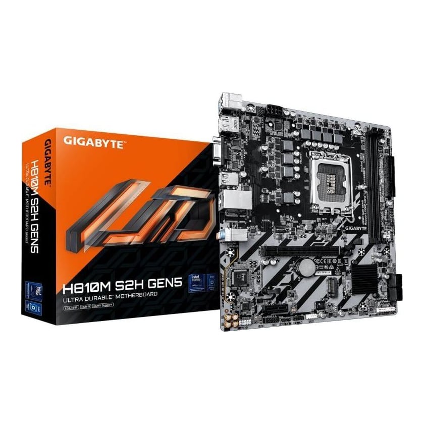 Placa de baza Gigabyte H810M S2H GEN5, Socket 1851, DDR5, Micro-ATX