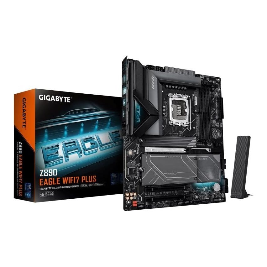 Placa de baza Gigabyte Z890 EAGLE WIFI7 PLUS, Socket 1851, DDR5, ATX