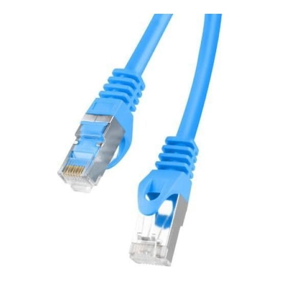 Patchcord CAT.6 Ftp 0.25M Blue Fluke Passed Lanberg