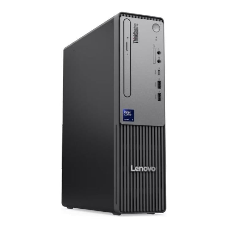 Desktop Business Lenovo ThinkCentre neo 50s Gen 6 cu procesor Intel Core Ultra 7 265 pana la 5.3 GHz, 16 GB DDR5, 512GB SSD, Intel Integrated Graphics, Fara OS, Black, 3 ani Garantie