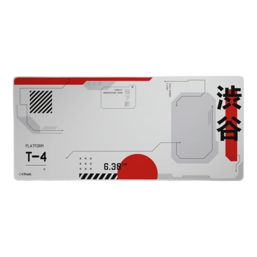 Mousepad Trust GXT 759 XXL, rosu/alb