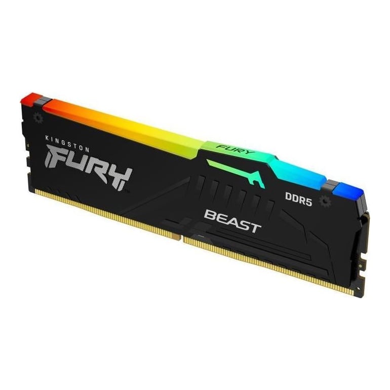 Memorie RAM Kingston FURY Beast, 8GB DDR5, 5200MHz, CL40