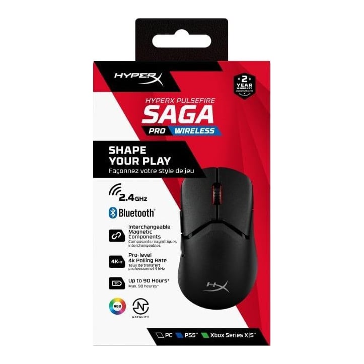 Mouse HP WS Hyperx Pulsefire Saga Pro