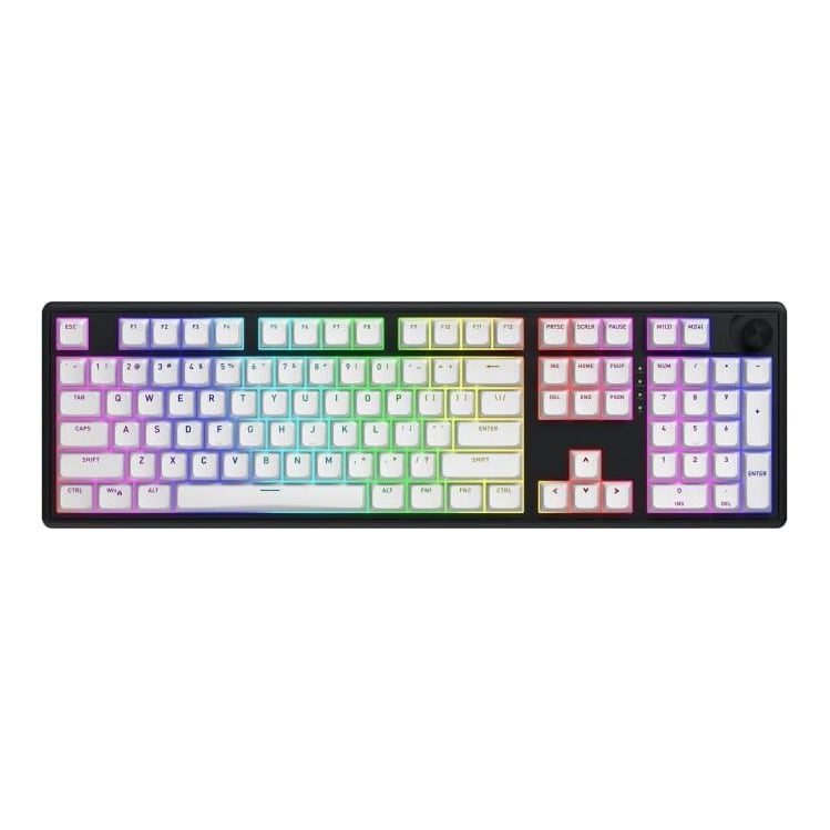 Tastatura WS Hator Skyfall 100 alb-negru