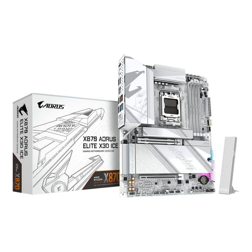 Motherboard Gigabyte X870 Aorus Elite X Ice