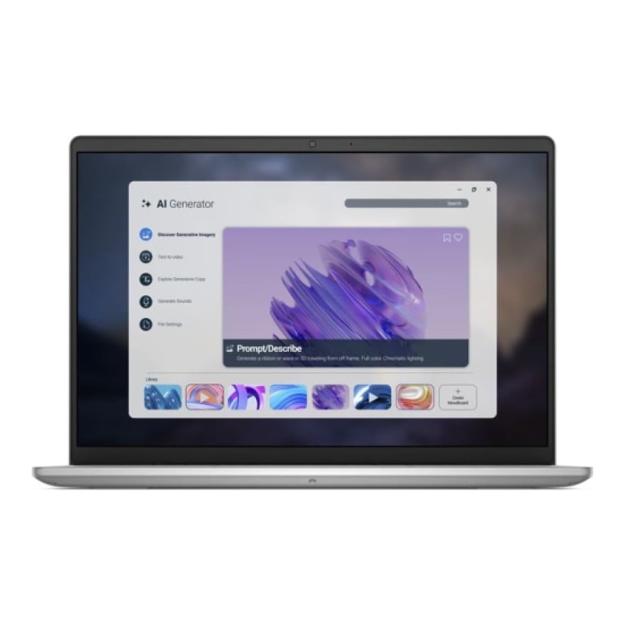 Laptop SMB Dell Pro 14 Essential PV14255, cu procesor Ryzen AI 7 350, 14'' IPS, 16 GB DDR5, 1 TB, AMD Radeon 860M, Windows 11 Pro, 3 ani Garantie