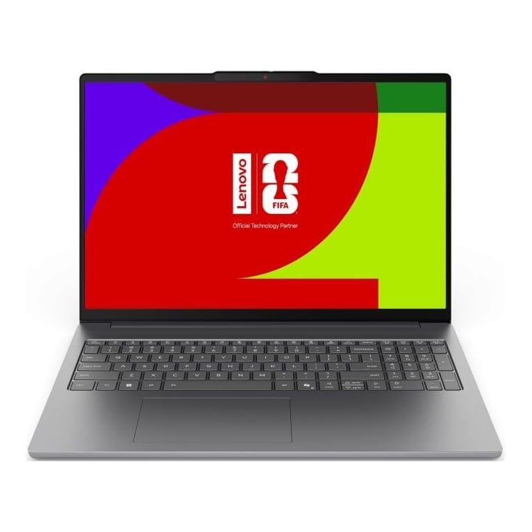 Laptop Lenovo IdeaPad Slim 5 16IPH11, 16" 2.8K (2880x1800) OLED 500nits Glossy, 100% DCI-P3, 120Hz, DisplayHDR™ True Black 1000, Intel Core™ Ultra 7 356H, 16C (4P + 8E + 4LPE) / 16T, Max Turbo up to 4.7GHz, 18MB Intel® Smart Cache, video Integrated Intel® Graphics, RAM 2x 16GB SODIMM DDR5-5600; Two