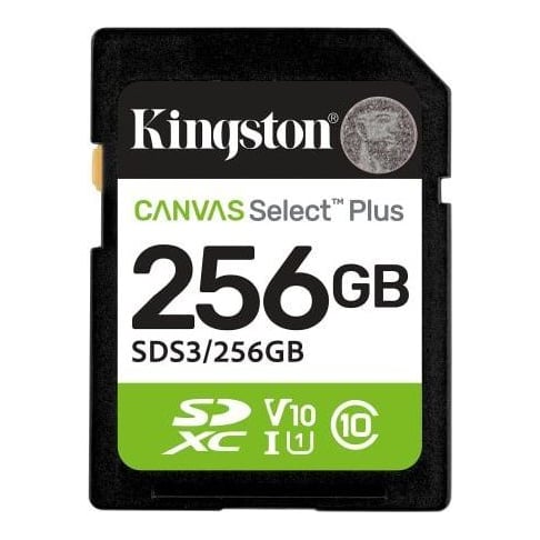 Card de Memorie SDXC Kingston 256GBCanvas Select Plus