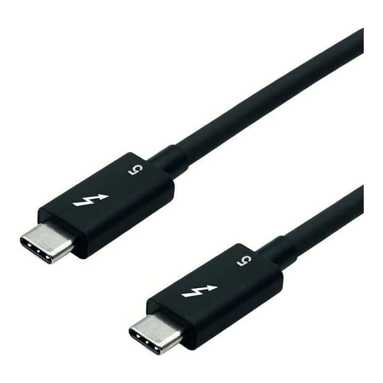 OTHER Cablu Thunderbolt 5 (USB type C) pasiv 8K60Hz 80Gbit/s 240W T-T 1m Negru, Roline