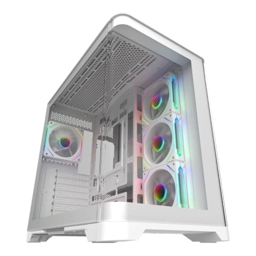 Carcasa AQIRYS Europa, RGB, Mid Tower, White
