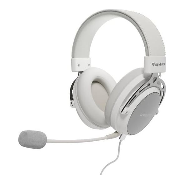 Casti cu fir Genesis Toron 301 alb