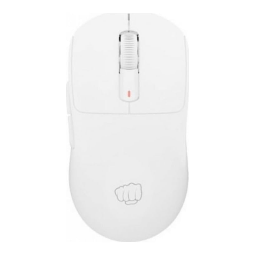 Mouse gaming wireless Fury Tanto T4 rezolutie 12000DPI, senzor Pixart PAW3311, switch Huano Purple 90M, alb