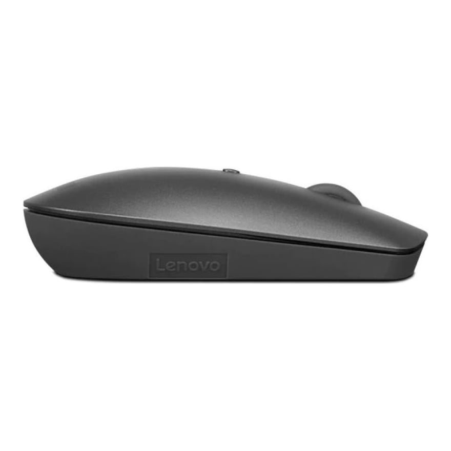 Lenovo ThinkBook Bluetooth Silent Mouse; Weight: 61 g; Color: Iron Grey; Packed Dimensions: 110 x 78 x 40 mm; Scrolling: 2-way scroll wheel (up, down); Connectivity : Bluetooth 5.0; Mouse Sensor: Blue Optical Sensor; Supported OS: Windows 10, Windows 11; Warranty Period: Support 3 years from Jun 2025