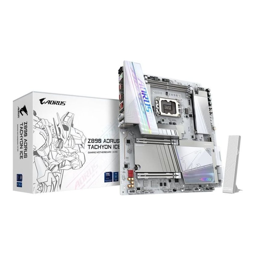 Placa de baza Gigabyte Z890 AORUS TACHYON ICE, Socket 1851, DDR5, E-ATX