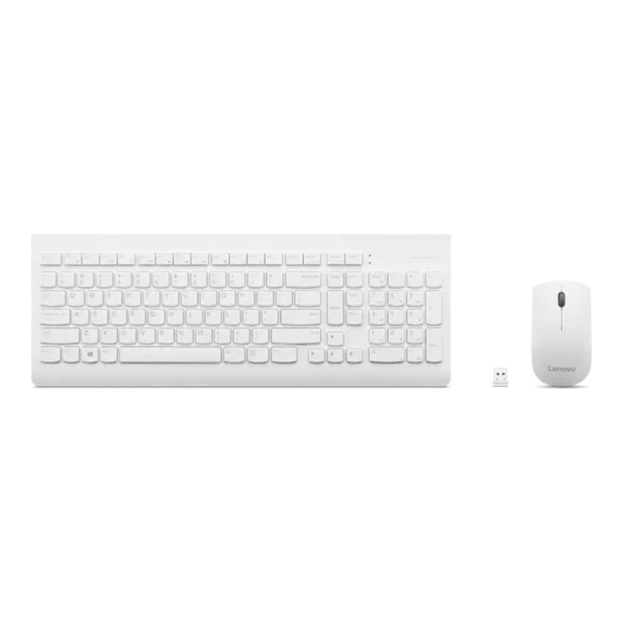 Lenovo LN 510 Keyboard&Mouse White Wireless US