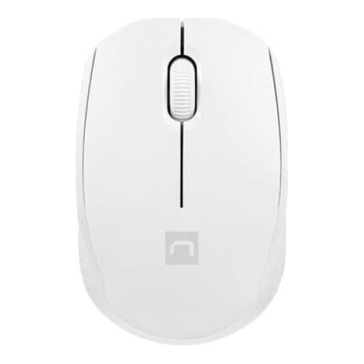 Mouse Wireless NATEC STORK, 1600 dpi, Alb