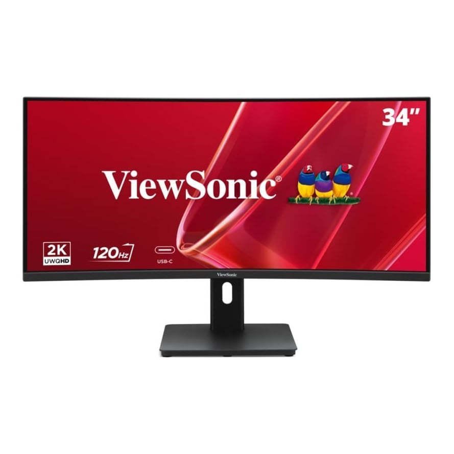 Monitor Consumer ViewSonic VA3420C-2, 34", 3440x1440 pixeli, Black, 2 ani Garantie