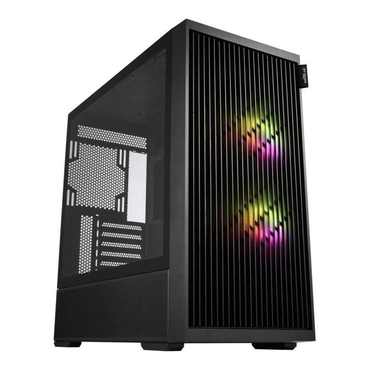 FORTRON Carcasa FSP M330-BA, RGB, Mid Tower, Black