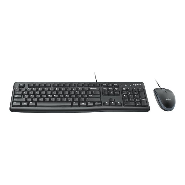 Tastatura LOGITECH Desktop MK120, USB, Negru