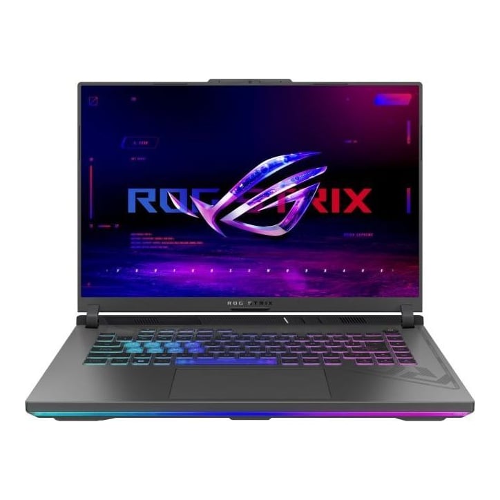 Laptop Gaming ASUS ROG Strix G16, cu procesor AMD Ryzen 9 8940HX, 16'' IPS, 16 GB DDR5, 1 TB, nVidia GeForce RTX 5080, 16GB GDDR7, Fara OS, 3 ani Garantie