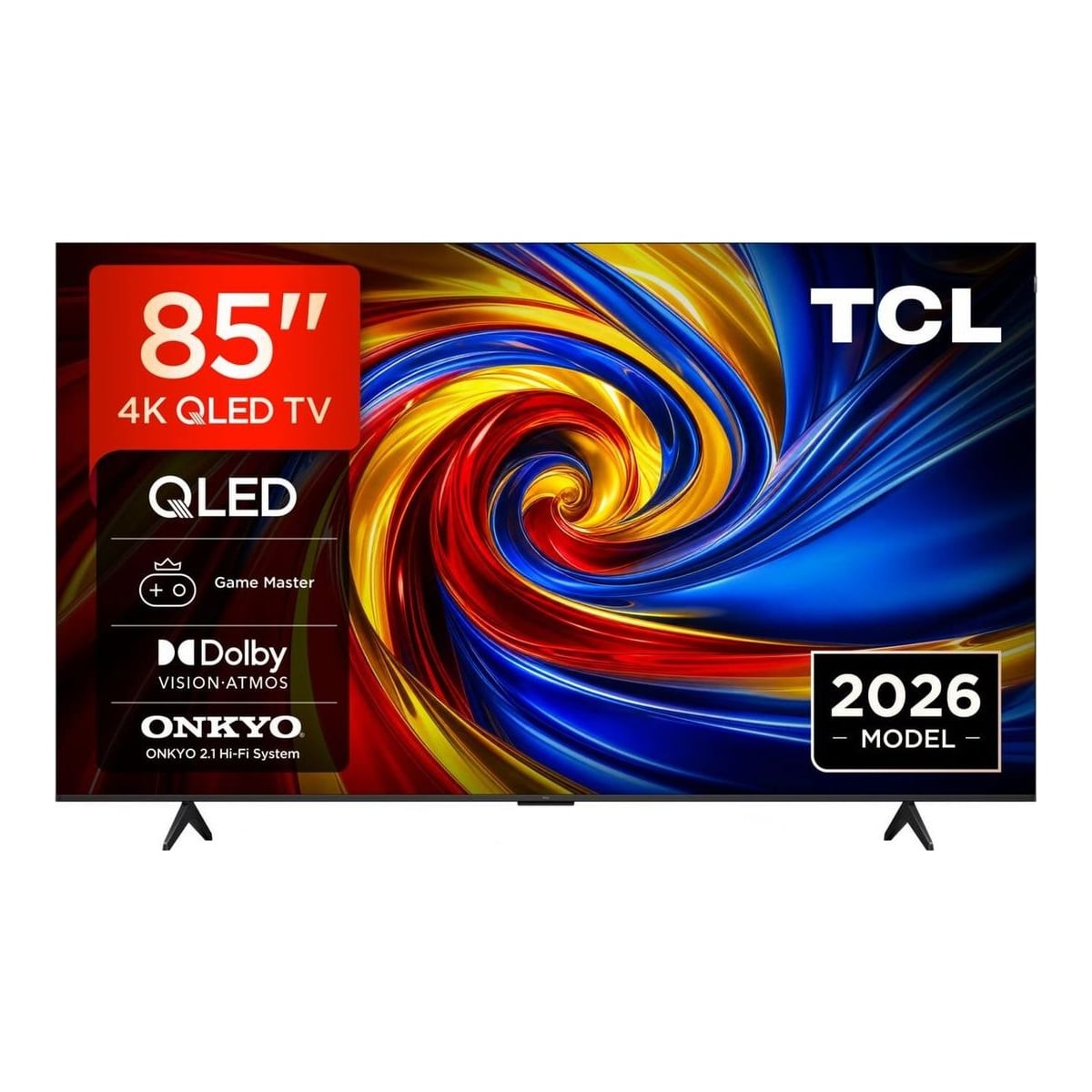 Televizor TCL QLED 85QLED780L, 214 cm, Smart Google TV, 4K, Onkyo (Model 2026)