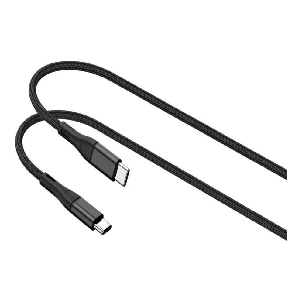 LEMONTTI Cablu Lemontti Super Fast Charge Type-C la Type-C, PD 100W, putere: 100W：5V/3A、9V/3A、12V/3A、15V/3A、20V/5A, lungime 1.2m, cablu