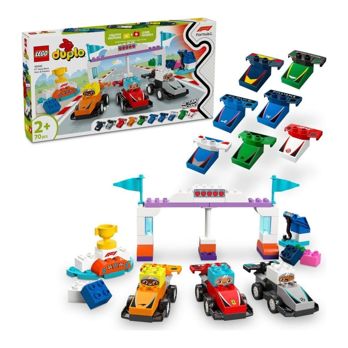 Masini Si Piloti De Curse F1, Lego 10445