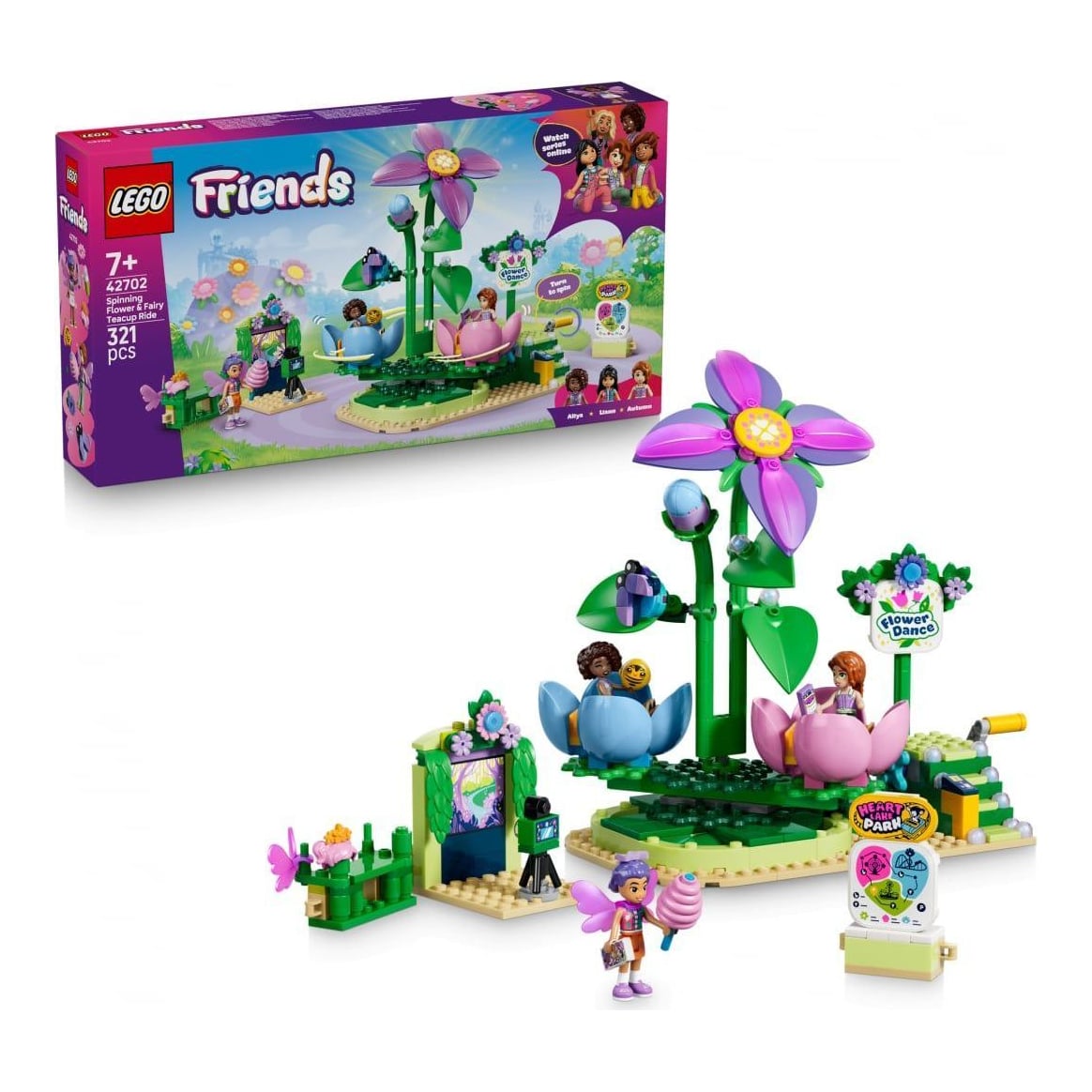 Floare Rotitoare Si Ceasca Pentru Zane LEGO42702